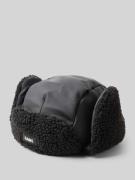 Muts met voering van teddybont, model 'Fleece Trapper'