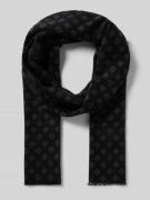 Sjaal van viscose in all-over look