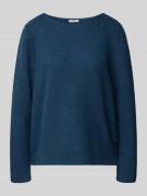 Regular fit sweatshirt met viscose