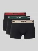 Slim fit boxershort van katoenmix in een set van 3 stuks