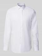 Regular fit zakelijk overhemd met extra lange mouwen