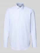 Regular fit zakelijk overhemd met kentkraag