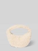 Schoudertas met vacht, model 'Sherpa'