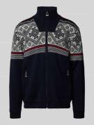 Wollen jack met opstaande kraag, model 'TAURASI'