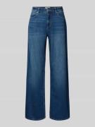 Wide leg jeans van puur katoen, model 'COBAIN'