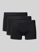 Slim fit boxershort van katoenmix in een set van 3 stuks