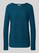 Regular fit pullover van puur katoen