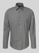 Shaped fit vrijetijdsoverhemd van puur katoen