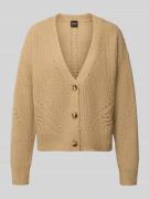 Loose fit gebreid jack van wolmix, model 'FORTELLINI''