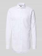 Slim fit zakelijk overhemd met extra lange mouwen, model 'HANK'