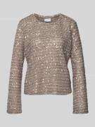 Blouseshirt met pailletten