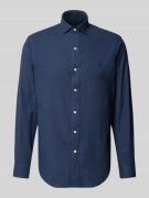 Custom fit vrijetijdsoverhemd met labelstitching