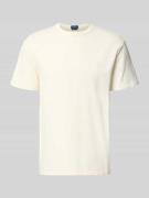 Classic fit T-shirt met labelstitching