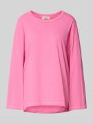 Oversized shirt met lange mouwen en ronde hals, model 'FIZVALLEY'