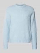 Gebreide pullover met ribboorden, model 'LIVERPOOL'