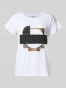 T-shirt met pailletten