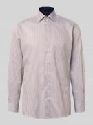 Comfort fit zakelijk overhemd met knoopsluiting