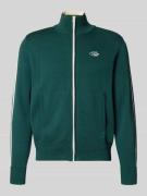 Gebreid jack met ritssluiting