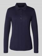 Regular fit poloshirt met knoopsluiting