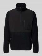 Sweatshirt met opstaande kraag, model 'MARIO'