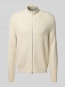 Gebreid jack met ritssluiting, model 'SADEM'