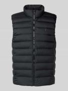 Bodywarmer met opstaande kraag