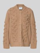 Loose fit gebreid jack van wolmix, model 'ILTIMATE'