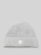 Beanie van een mix van wol en kasjmier, model 'LEAH'