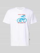 T-shirt met motiefprint