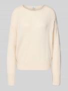 Gebreide pullover met ribboorden, model 'LISA'