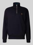 Sweatshirt met opstaande kraag