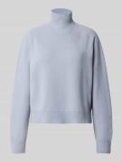 Gebreide pullover met opstaande kraag