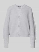 Gebreid jack met knoopsluiting, model 'Dorty'