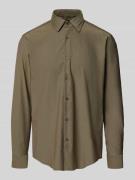 Regular fit zakelijk overhemd met kentkraag, model 'JOE'