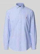 Custom fit vrijetijdsoverhemd met labelstitching