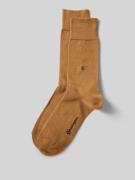 Sokken met labeldetails in een set van 2 paar