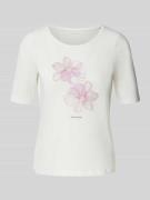 Regular fit T-shirt met ronde hals
