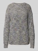 Gebreide pullover met ronde hals
