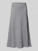 Gebreide rok van viscosemix met elastische band