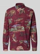 Classic fit vrijetijdsoverhemd met borstzak, model 'CLADY'