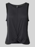 Loose fit tanktop van viscosemix, model 'ANORA'