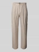 Chino met Franse steekzakken, model 'hart'