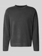 Gebreide pullover met ronde hals, model 'BRADFORT'
