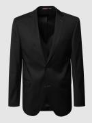 Modern fit colbert met 2 knopen van scheerwol