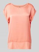 T-shirt met kapmouwen, model 'Thilde'