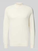 Regular fit gebreide pullover van katoenmix, model 'TITO'