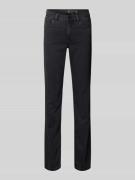 Slim fit jeans met viscose, model 'Cici'
