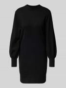 Flatteuze gebreide jurk van viscosemix, model 'LABELLE'