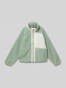 Fleecejack met logostitching, model 'YUMIORI'