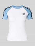 T-shirt met labelstitching